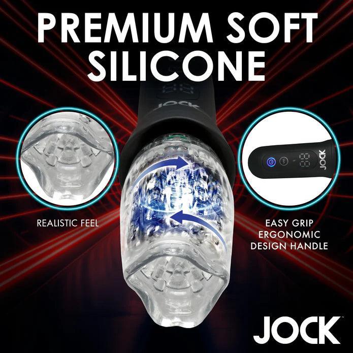 JOCK Spinning Thrusting & Vibrating Masturbator - Buy At Luxury Toy X - Free 3-Day Shipping