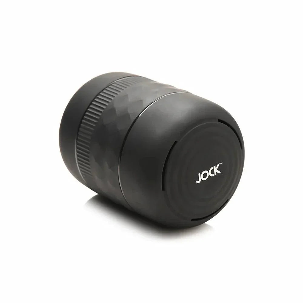 Jock Squeezable Tunnel Double Masturbator Clear - Buy At Luxury Toy X - Free 3-Day Shipping