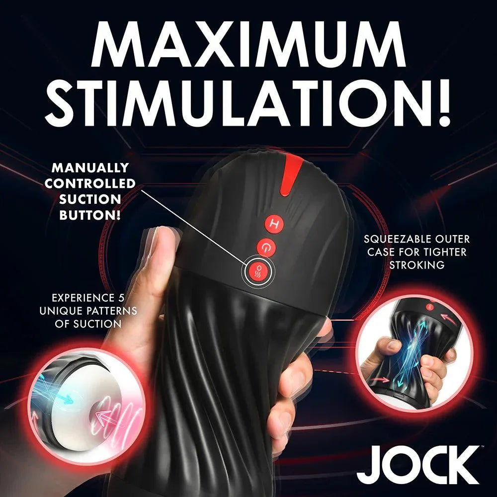 JOCK Sucking & Vibrating Masturbator - Buy At Luxury Toy X - Free 3-Day Shipping