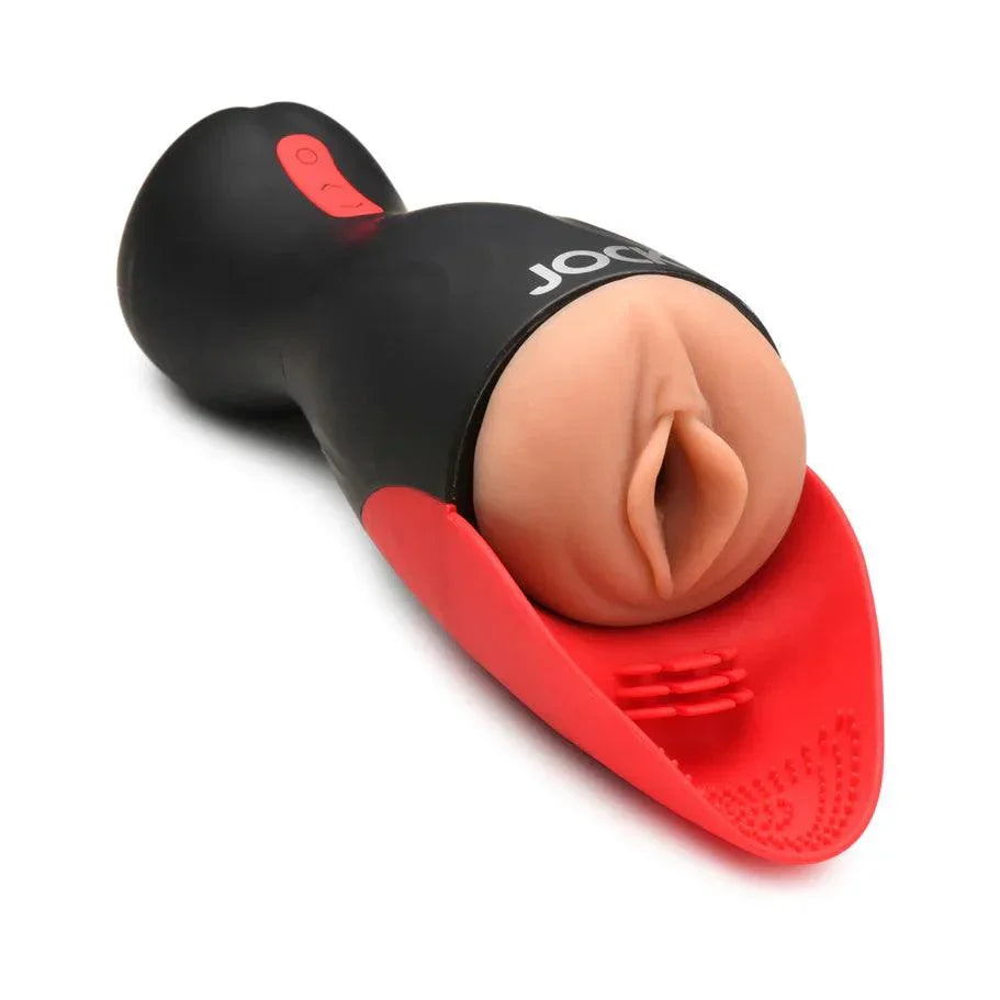 JOCK Sucking & Vibrating Pussy Masturbator - Buy At Luxury Toy X - Free 3-Day Shipping