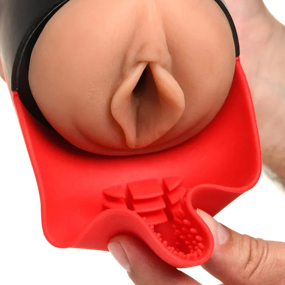 JOCK Sucking & Vibrating Pussy Masturbator - Buy At Luxury Toy X - Free 3-Day Shipping