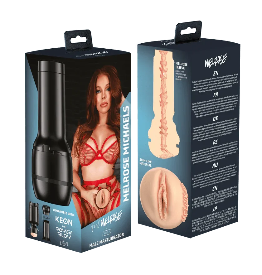 Kiiroo Feel Melrose Michaels Pussy Stroker - Buy At Luxury Toy X - Free 3-Day Shipping