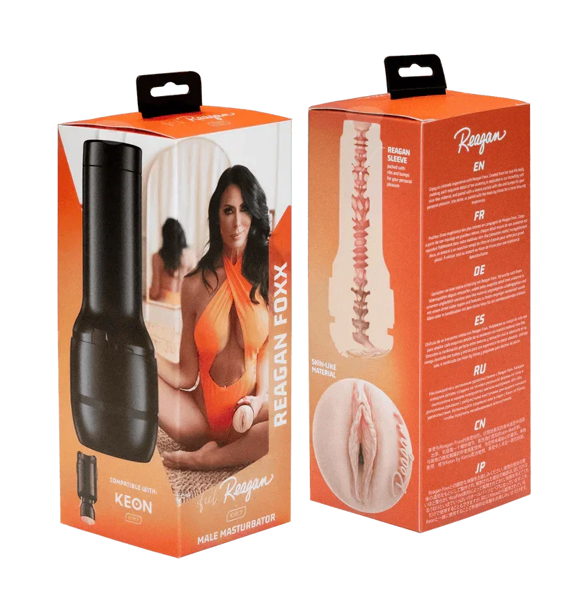 Kiiroo Feel Stars Collection Reagan Foxx Pussy Stroker - PBC - Buy At Luxury Toy X - Free 3-Day Shipping