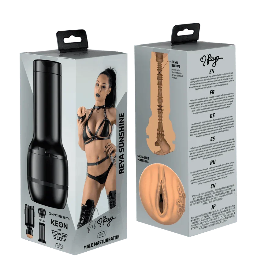 Kiiroo Feel Stars Collection Reya Sunshine Pussy Stroker - PBC - Buy At Luxury Toy X - Free 3-Day Shipping