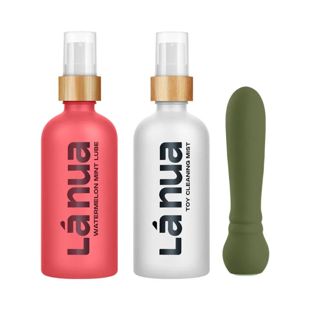 La Nua Gift Bag 3 Ultra Bullet + 100Ml Mist Toy Cleaner + 100Ml Watermelon Mint Lube - Buy At Luxury Toy X - Free 3-Day Shipping