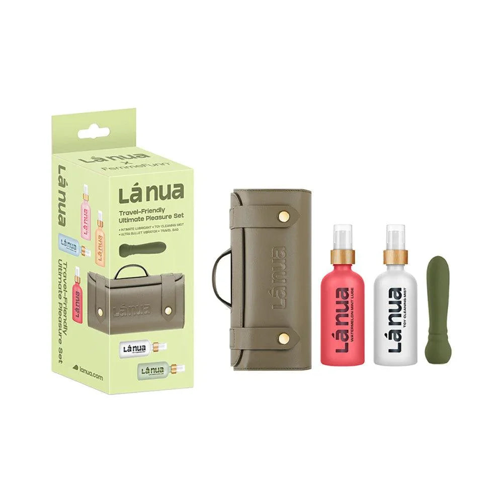 La Nua Gift Bag 3 Ultra Bullet + 100Ml Mist Toy Cleaner + 100Ml Watermelon Mint Lube - Buy At Luxury Toy X - Free 3-Day Shipping