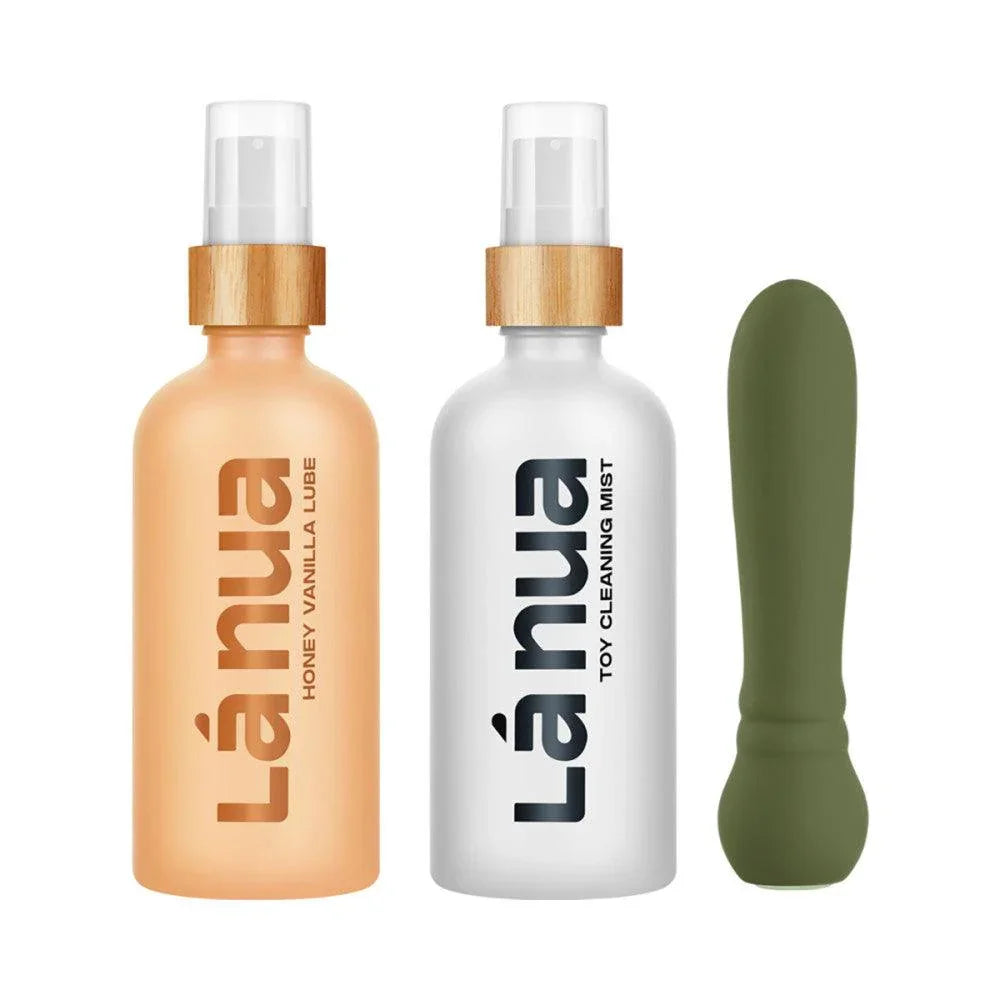 La Nua Gift Bag 4 Ultra Bullet + 100Ml Mist Toy Cleaner + 100Ml Honey Vanilla Lube - Buy At Luxury Toy X - Free 3-Day Shipping
