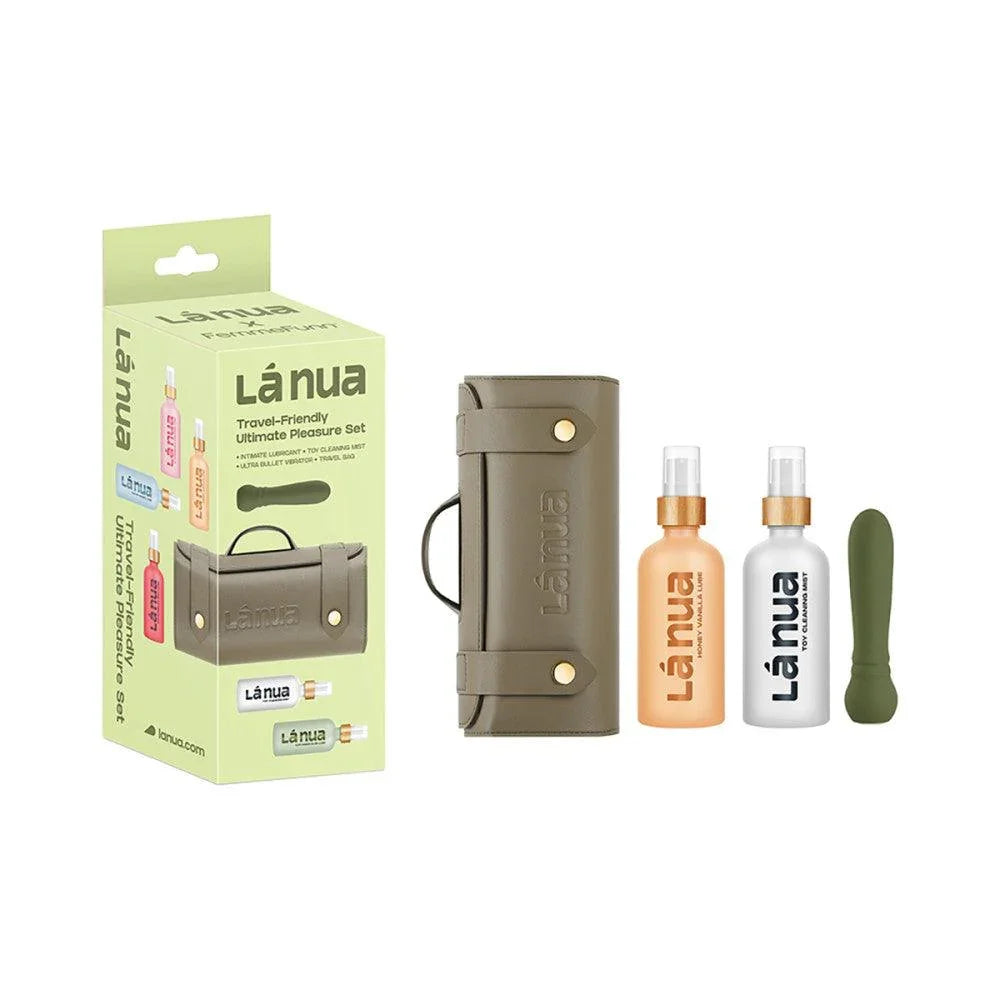 La Nua Gift Bag 4 Ultra Bullet + 100Ml Mist Toy Cleaner + 100Ml Honey Vanilla Lube - Buy At Luxury Toy X - Free 3-Day Shipping