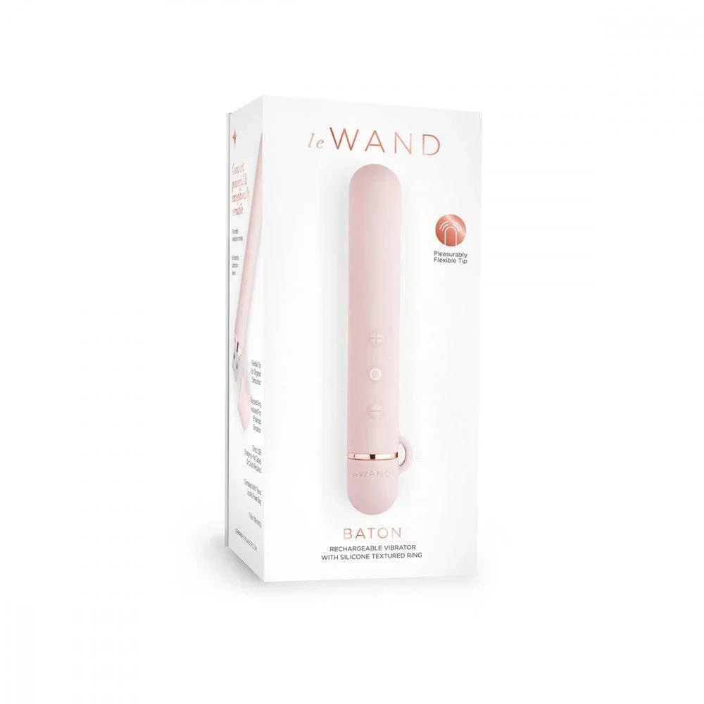 Le Wand Baton Rechargeable Silicone Vibrator - Buy At Luxury Toy X - Free 3-Day Shipping