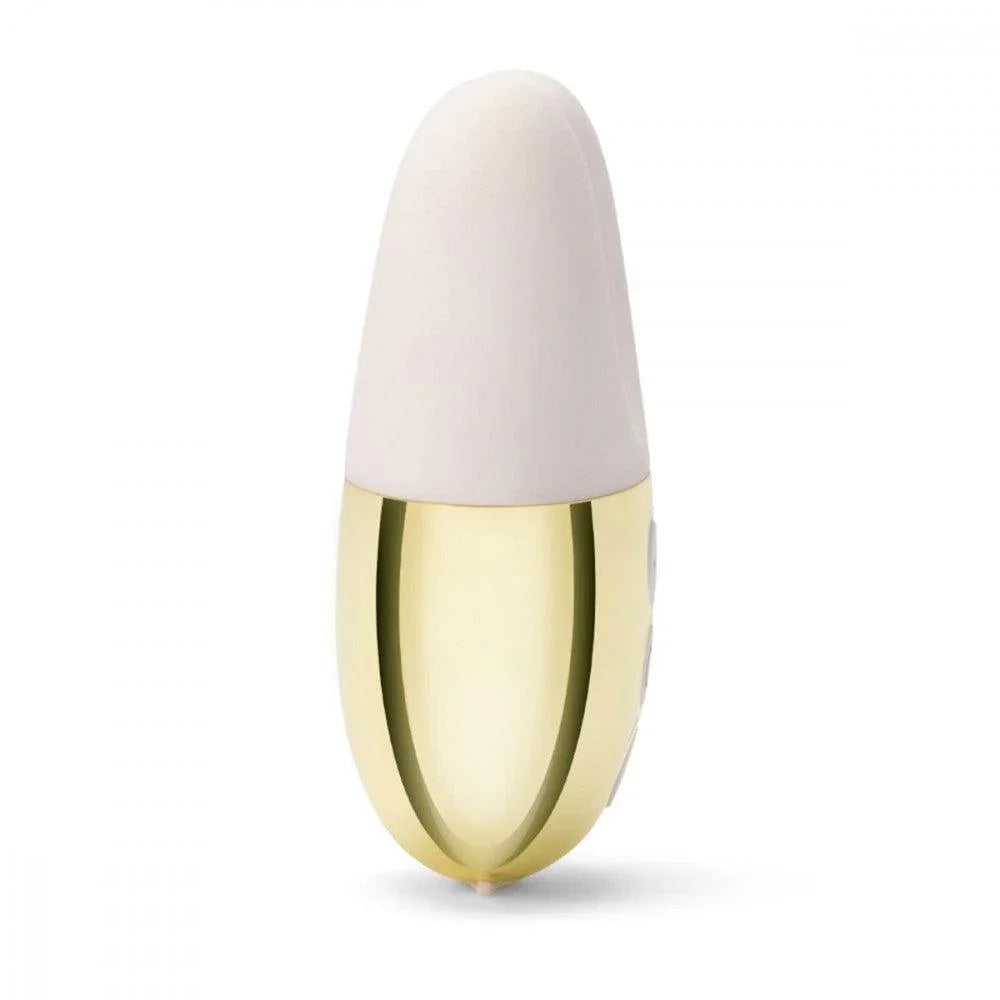 Le Wand Chrome Double Vibe - Limited Edition White/Gold - Buy At Luxury Toy X - Free 3-Day Shipping