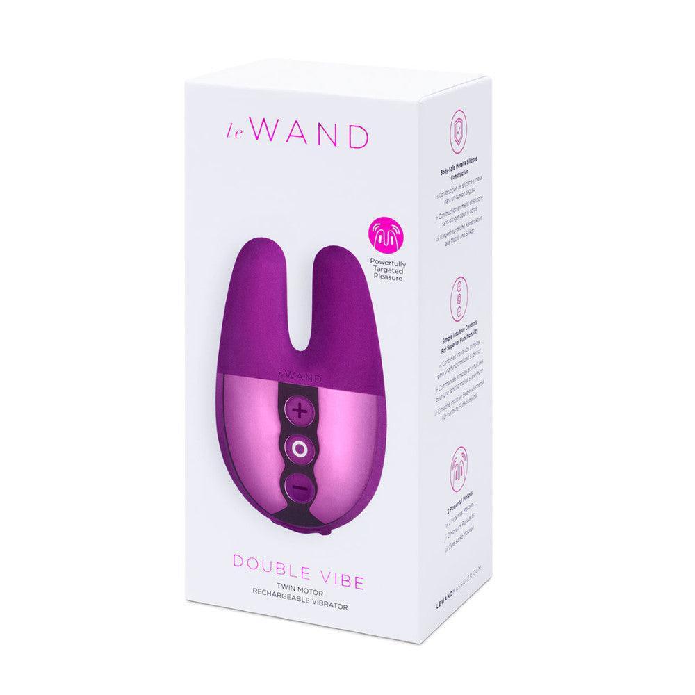 Le Wand Chrome Double Vibe - Buy At Luxury Toy X - Free 3-Day Shipping