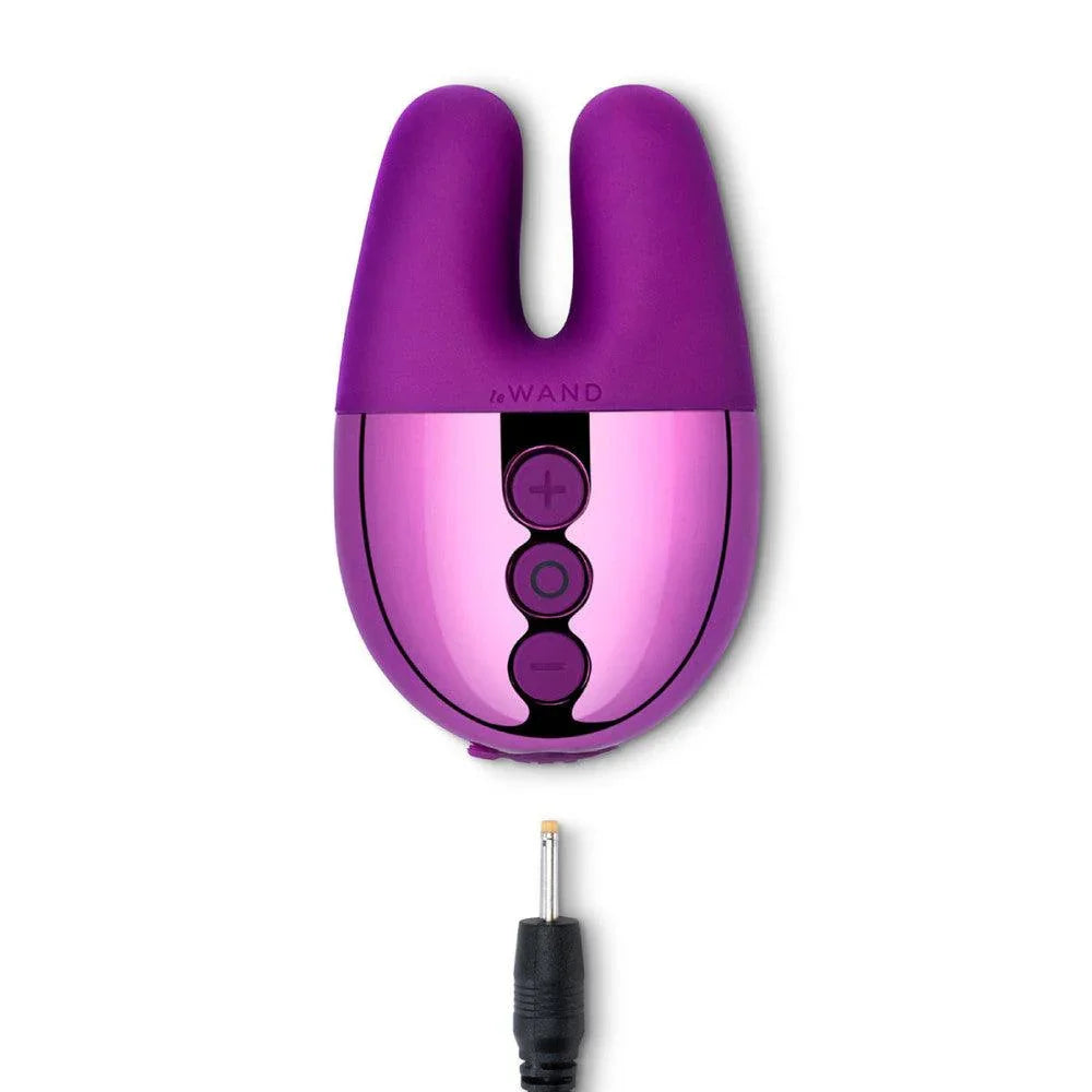 Le Wand Chrome Double Vibe - Buy At Luxury Toy X - Free 3-Day Shipping