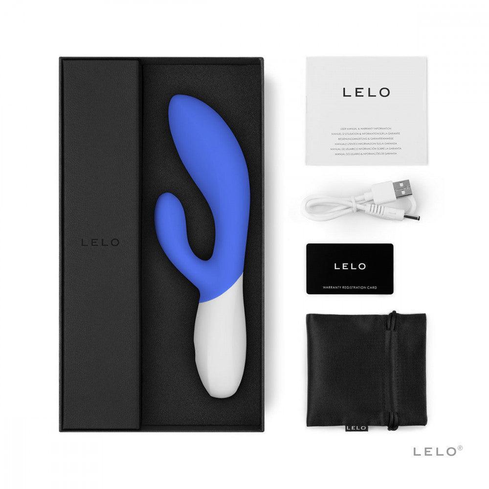 LELO Ina Wave 2 Rechargeable Rabbit Vibrator - Buy At Luxury Toy X - Free 3-Day Shipping