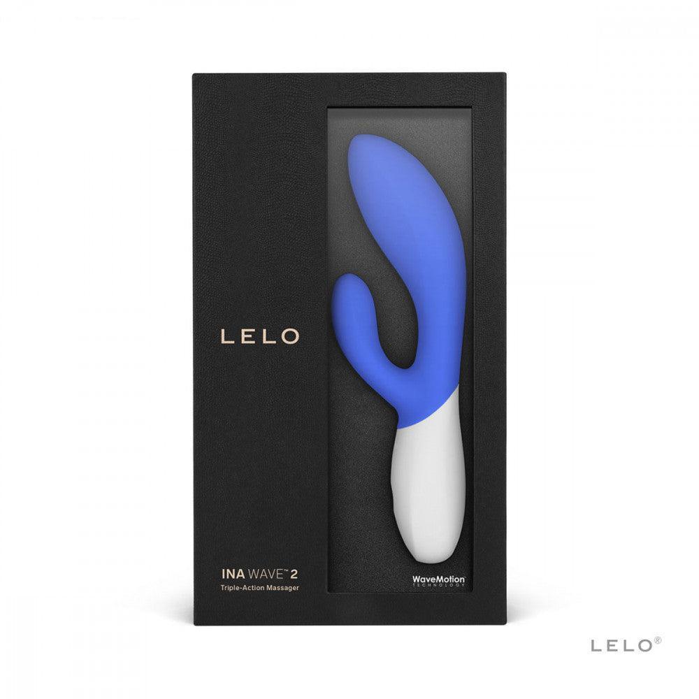 LELO Ina Wave 2 Rechargeable Rabbit Vibrator - Buy At Luxury Toy X - Free 3-Day Shipping