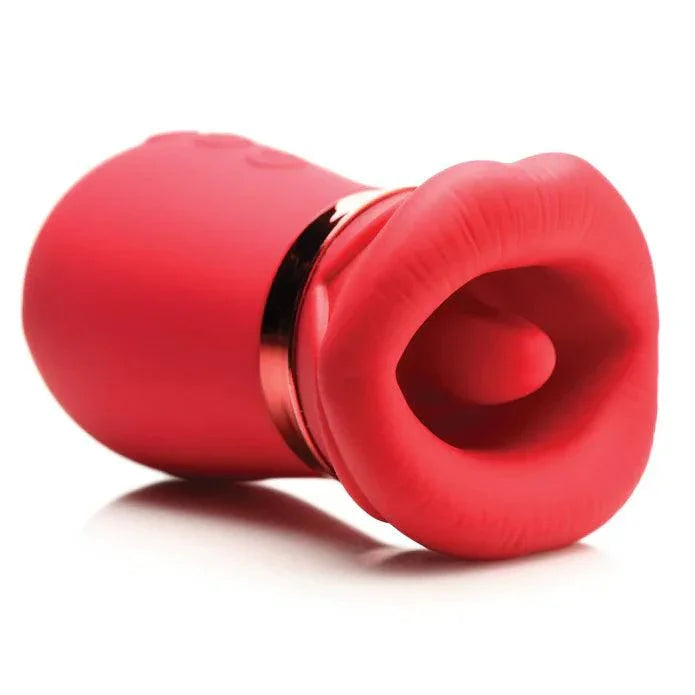 Lickgasm Kiss Me More Kissing, Sucking & Vibrating Rechargeable Silicone Clitoral Vibrator - Buy At Luxury Toy X - Free 3-Day Shipping