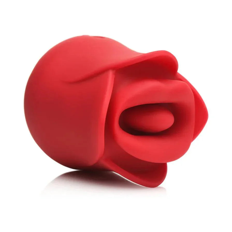 Lickgasm Kissing & Vibrating Rose Clitoral Stimulator - Buy At Luxury Toy X - Free 3-Day Shipping
