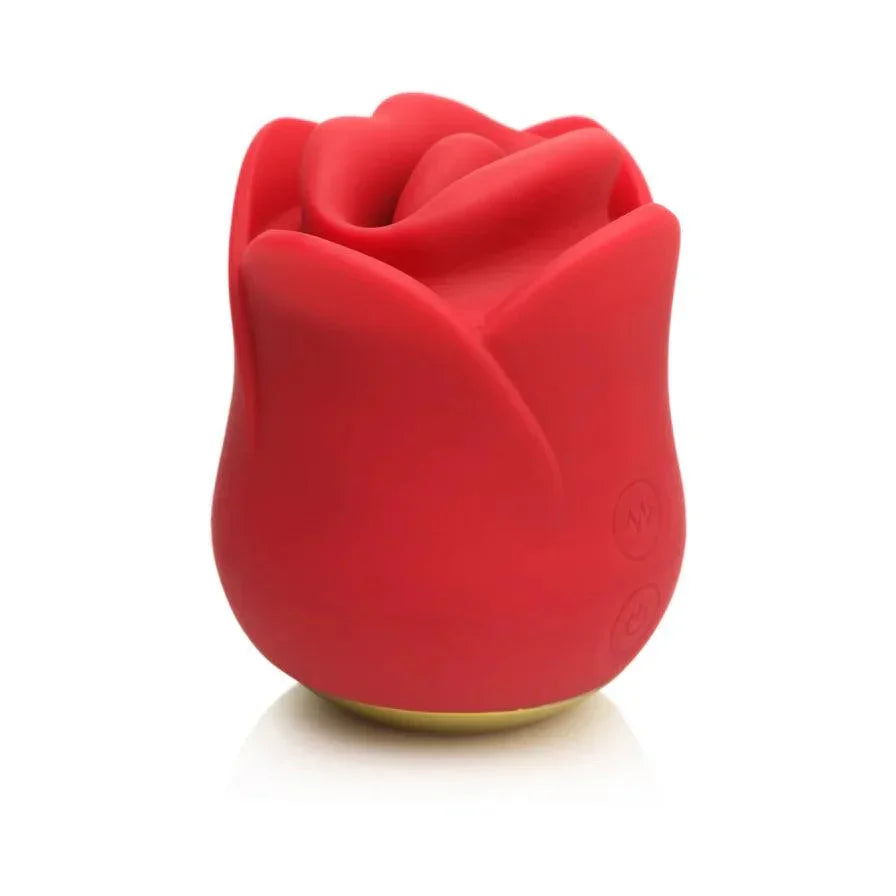 Lickgasm Kissing & Vibrating Rose Clitoral Stimulator - Buy At Luxury Toy X - Free 3-Day Shipping