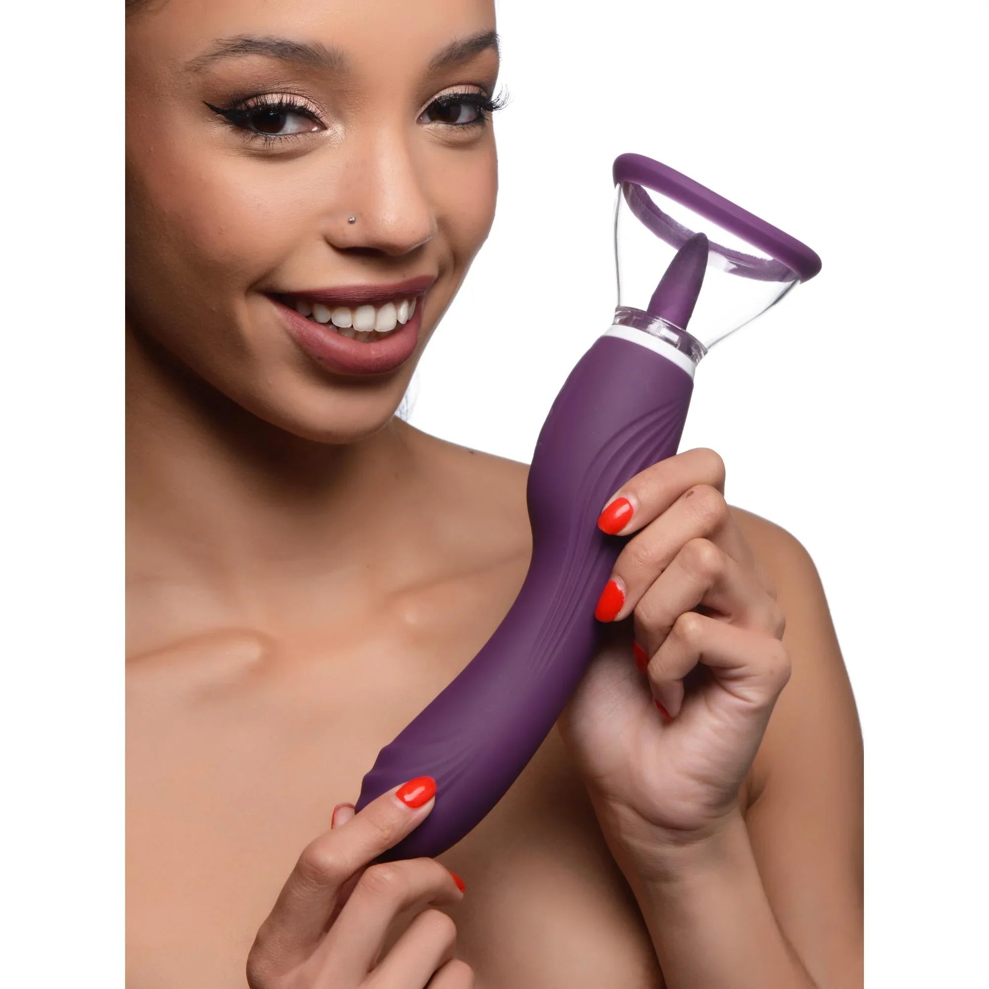 Lickgasm Lickgasm 8X Licking and Sucking Vibrator - Buy At Luxury Toy X - Free 3-Day Shipping