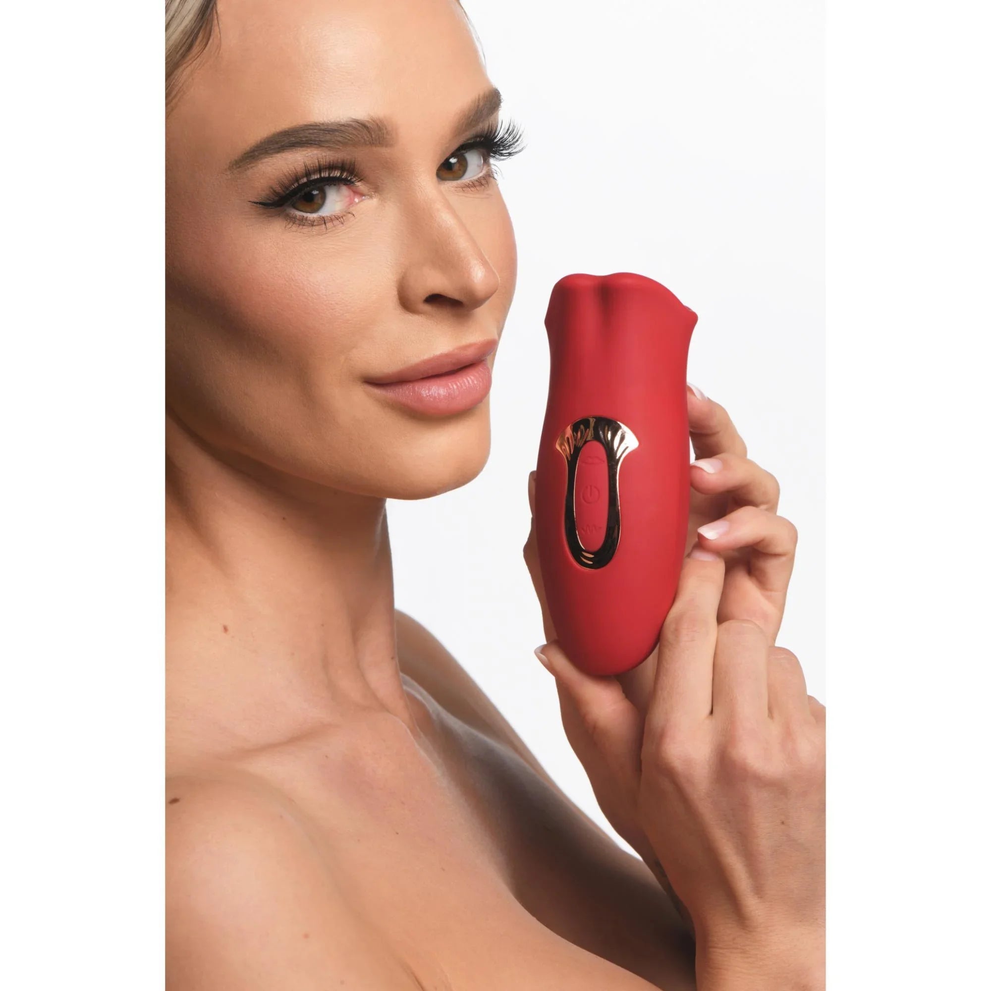 Lickgasm Lickgasm Kiss & Tell Mini Kissing & Vibrating Clitoral Stimulator - Buy At Luxury Toy X - Free 3-Day Shipping