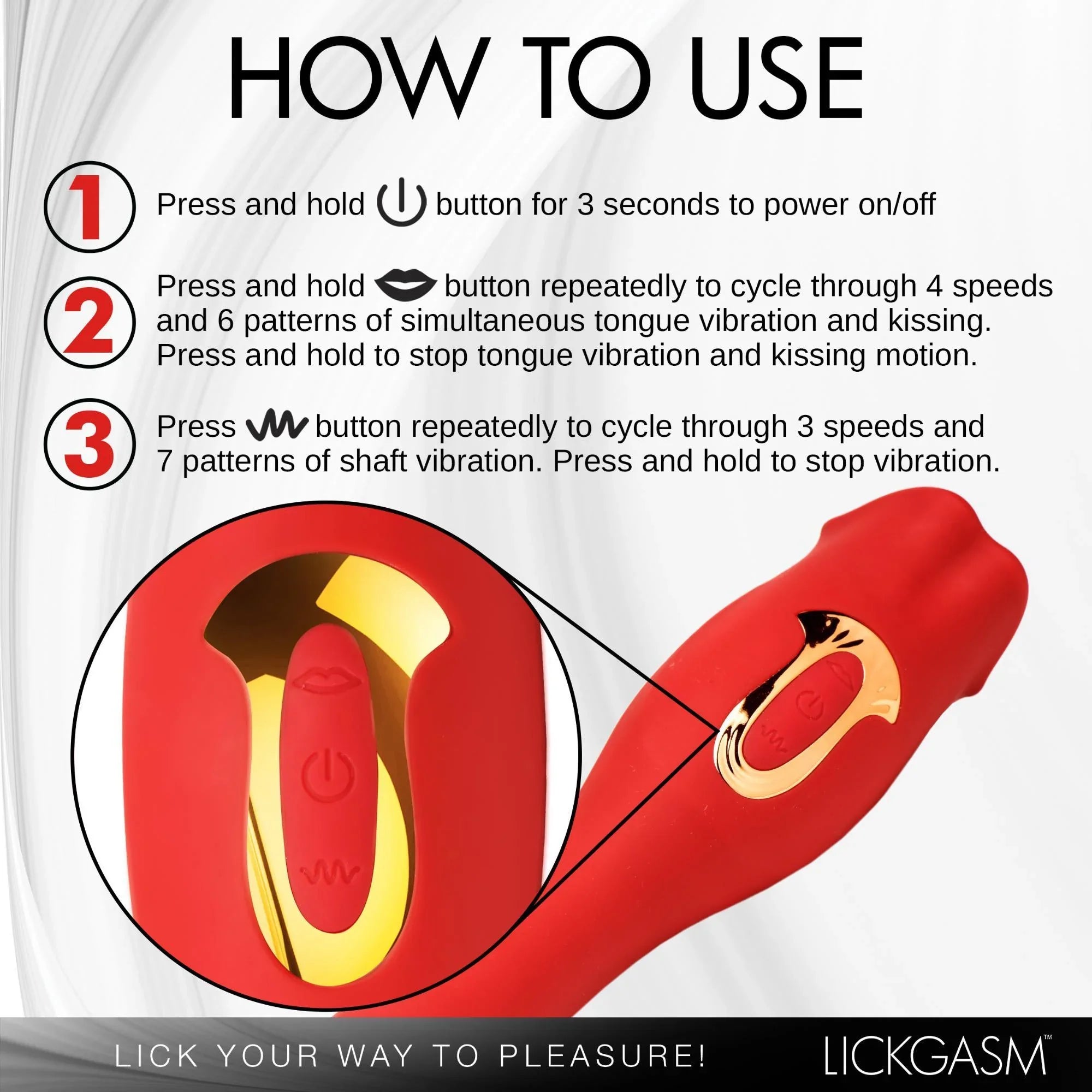 Lickgasm Lickgasm Kiss & Tell Pro Dual-Ended Kissing Vibrator - Buy At Luxury Toy X - Free 3-Day Shipping