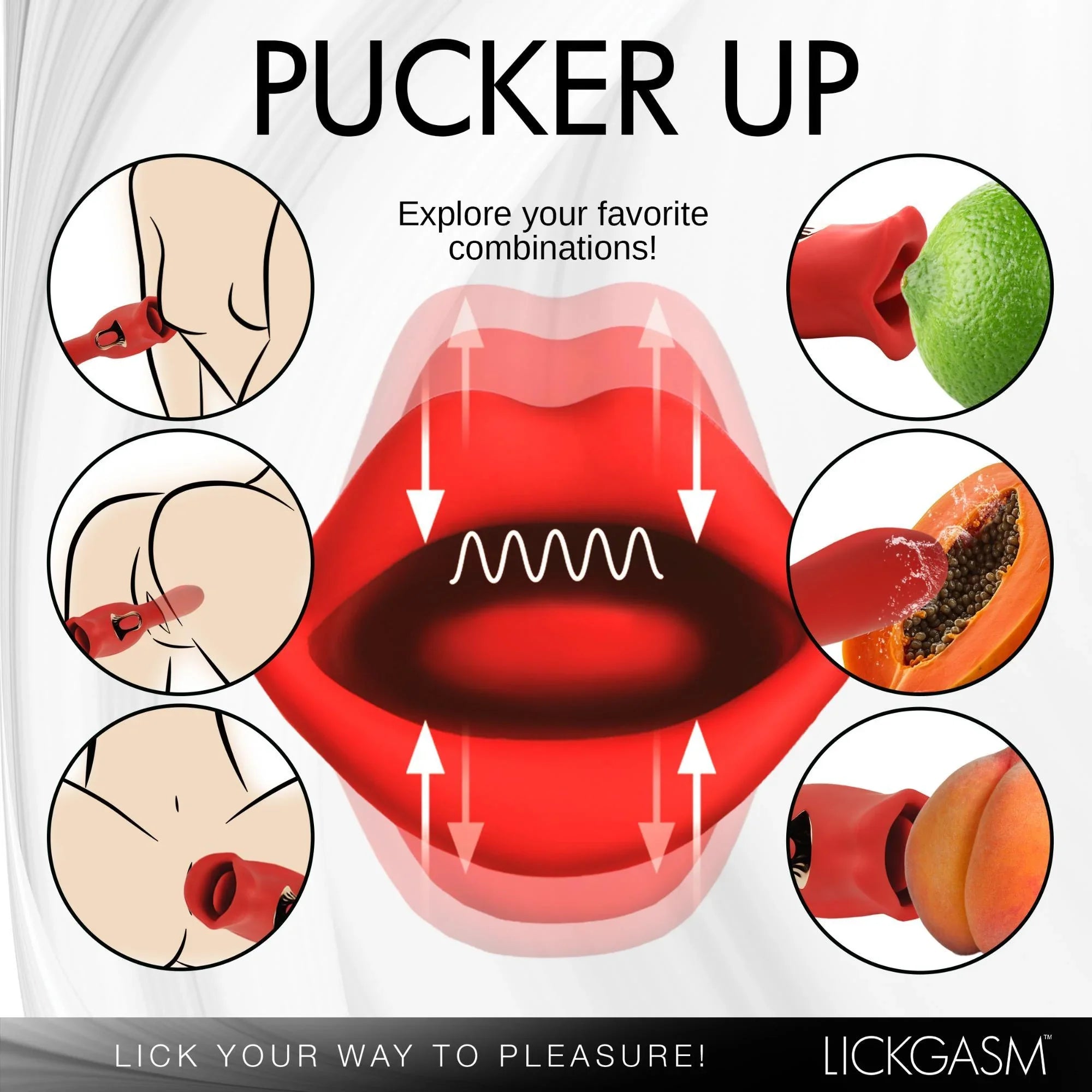 Lickgasm Lickgasm Kiss & Tell Pro Dual-Ended Kissing Vibrator - Buy At Luxury Toy X - Free 3-Day Shipping