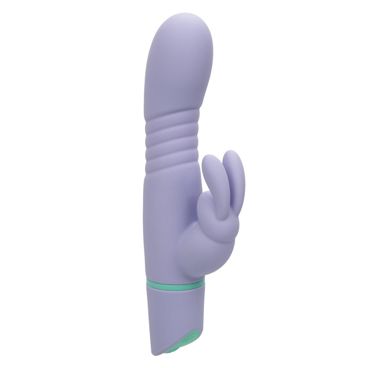Love Bunny Thrusting Bunny Rechargeable Silicone Rabbit Vibrator - Buy At Luxury Toy X - Free 3-Day Shipping
