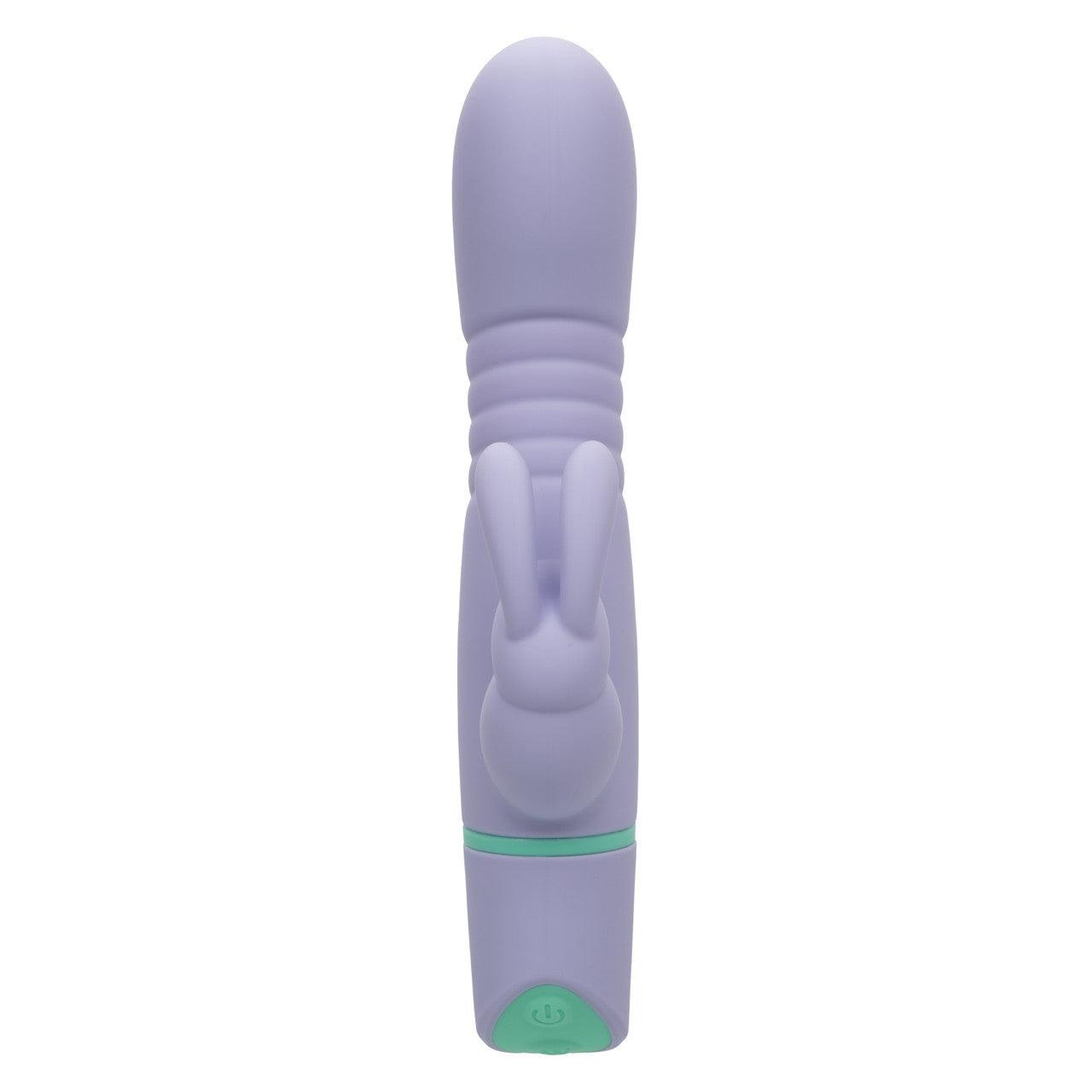 Love Bunny Thrusting Bunny Rechargeable Silicone Rabbit Vibrator - Buy At Luxury Toy X - Free 3-Day Shipping