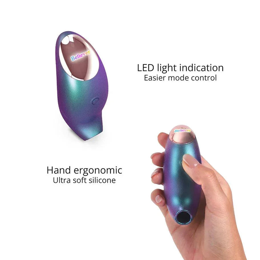 Love to Love Believer Rechargeable Silicone Clitoral Stimulator - Buy At Luxury Toy X - Free 3-Day Shipping