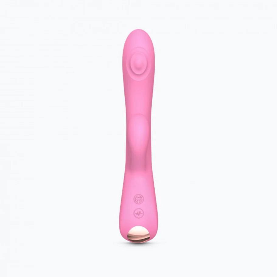 Love to Love Bunny & Clyde Rechargeable Tapping Rabbit Silicone Vibrator - Buy At Luxury Toy X - Free 3-Day Shipping
