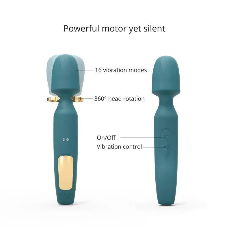 Love to Love R-evolution Rechargeable 3-in-1 Wand Vibrator - Buy At Luxury Toy X - Free 3-Day Shipping