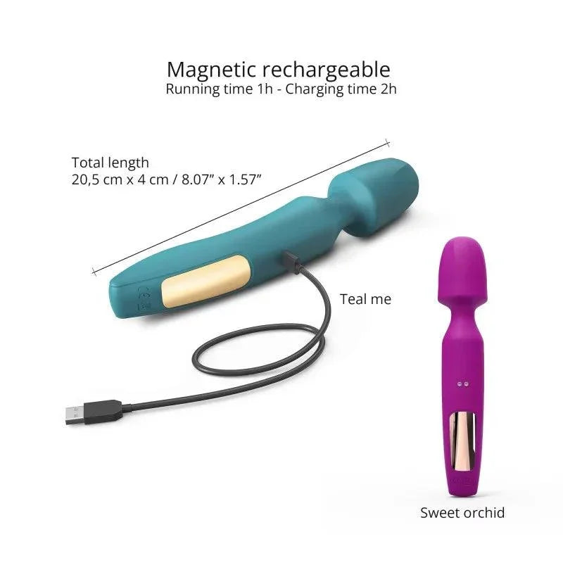 Love to Love R-evolution Rechargeable 3-in-1 Wand Vibrator - Buy At Luxury Toy X - Free 3-Day Shipping
