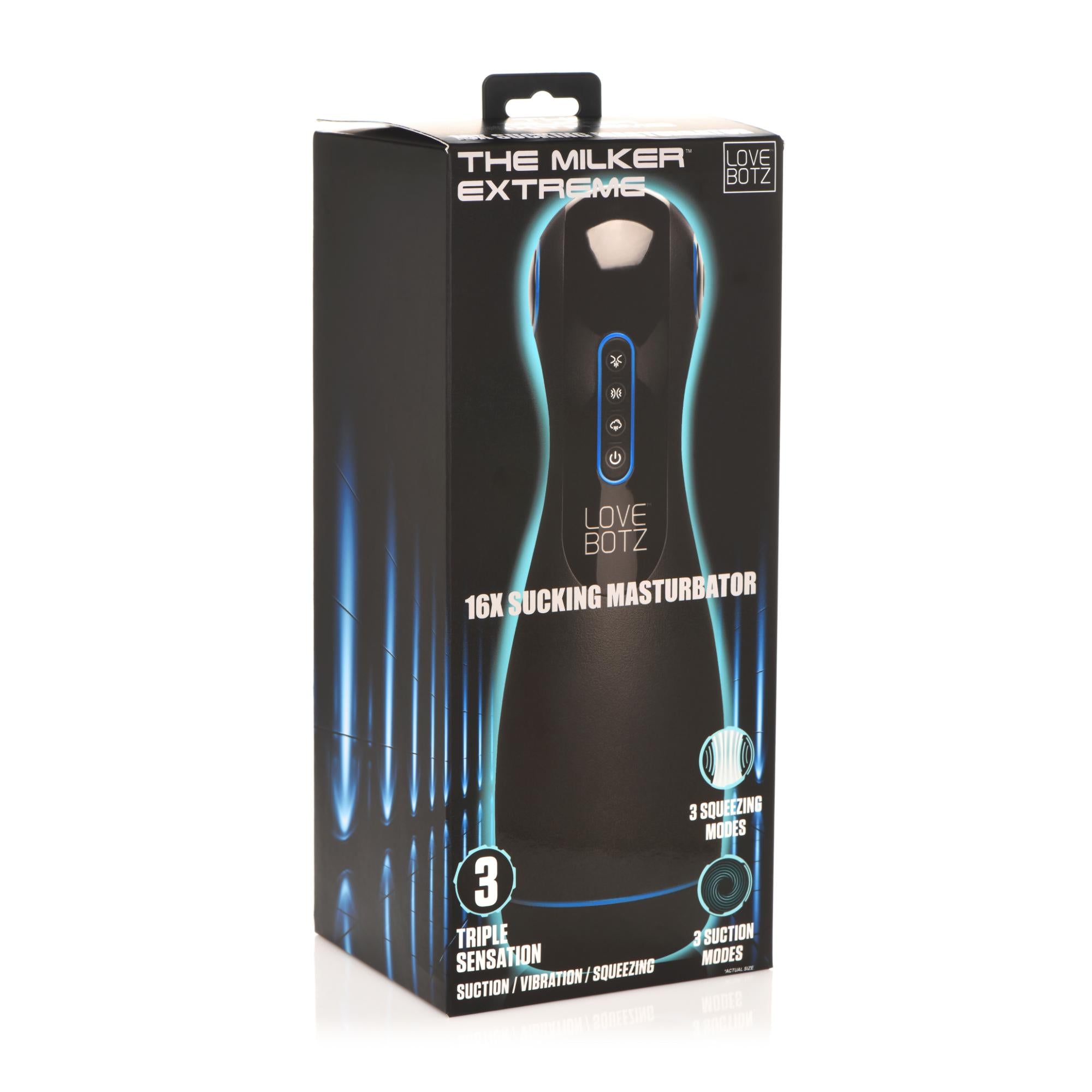 LoveBotz Auto Milker Extreme 16X Sucking Masturbator - Buy At Luxury Toy X - Free 3-Day Shipping