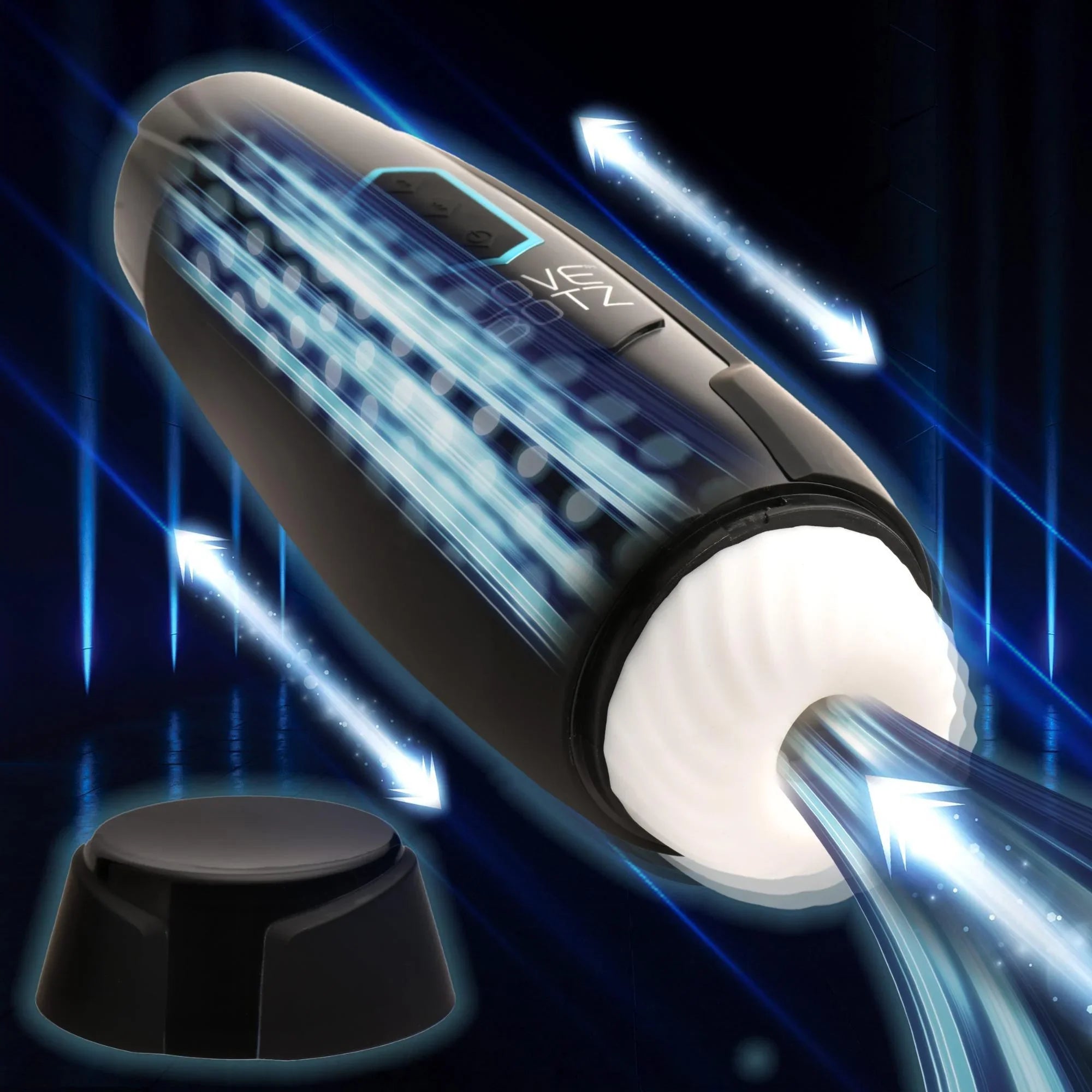LoveBotz The Milker Max 14X Thrusting & Vibrating Masturbator - Buy At Luxury Toy X - Free 3-Day Shipping