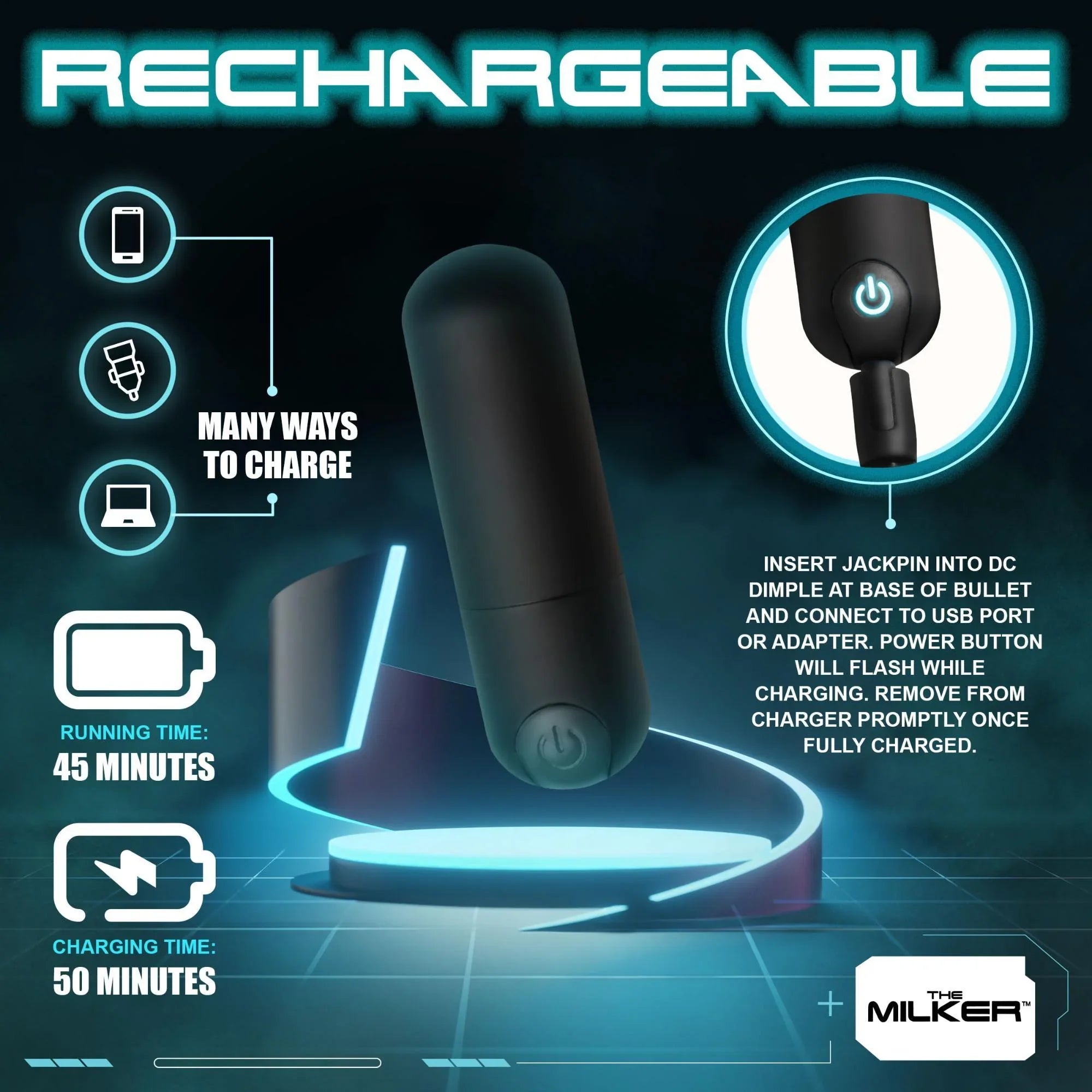 Lovebotz The Milker Max Edition Rechargeable Thrusting & Vibrating Masturbator With Remote - Buy At Luxury Toy X - Free 3-Day Shipping