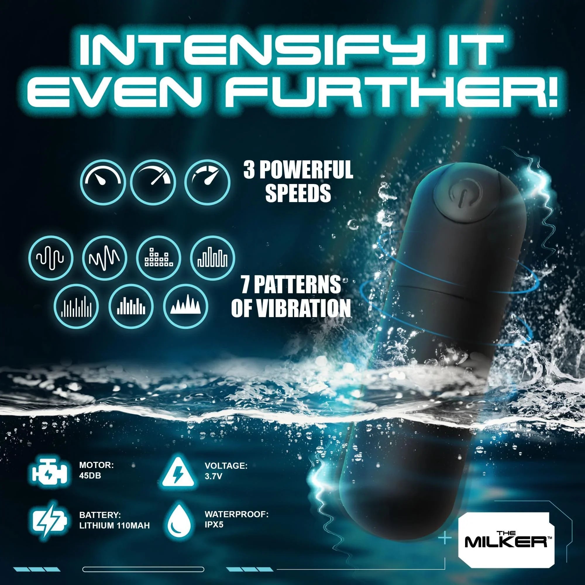 Lovebotz The Milker Max Edition Rechargeable Thrusting & Vibrating Masturbator With Remote - Buy At Luxury Toy X - Free 3-Day Shipping
