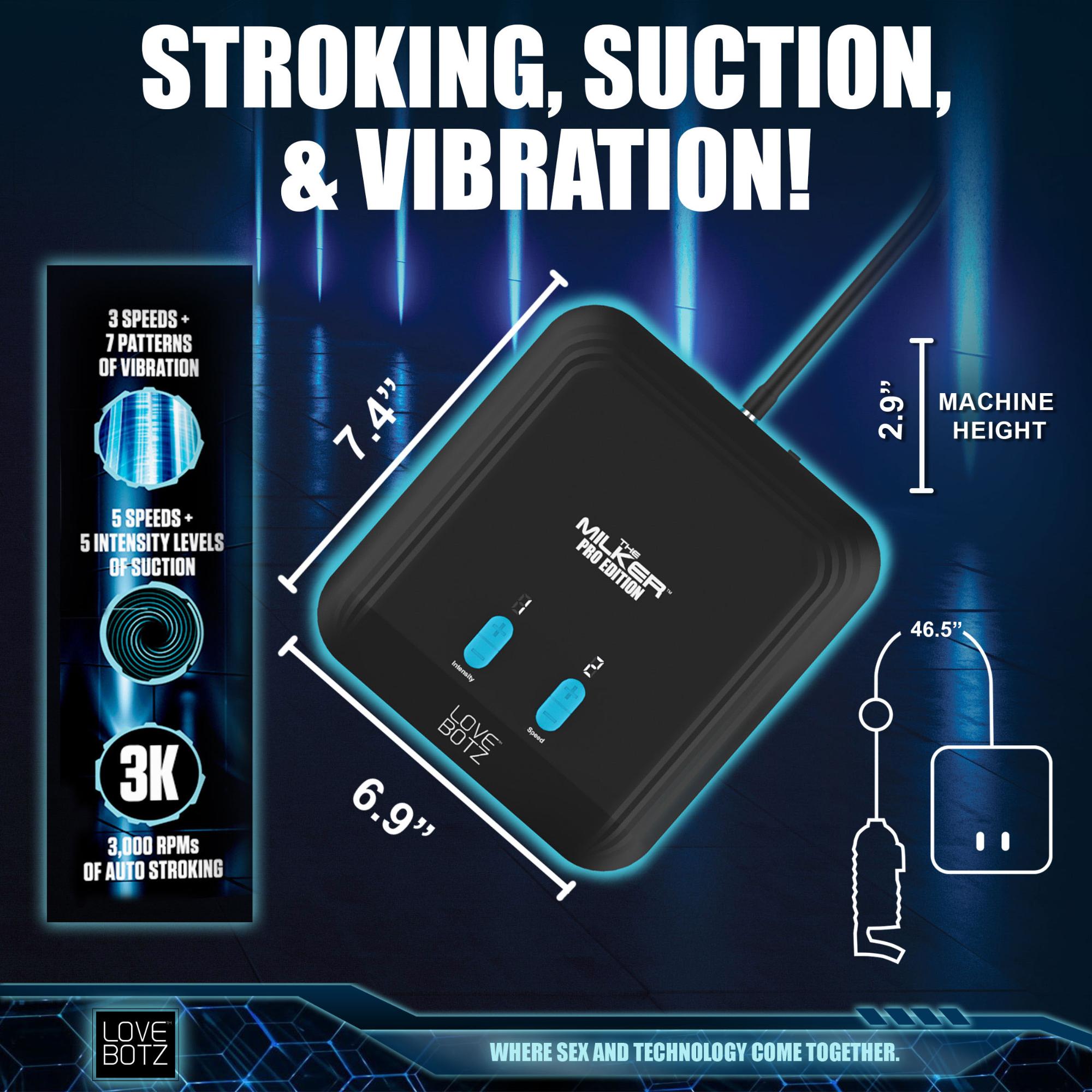 Lovebotz The Milker Pro Edition - Buy At Luxury Toy X - Free 3-Day Shipping