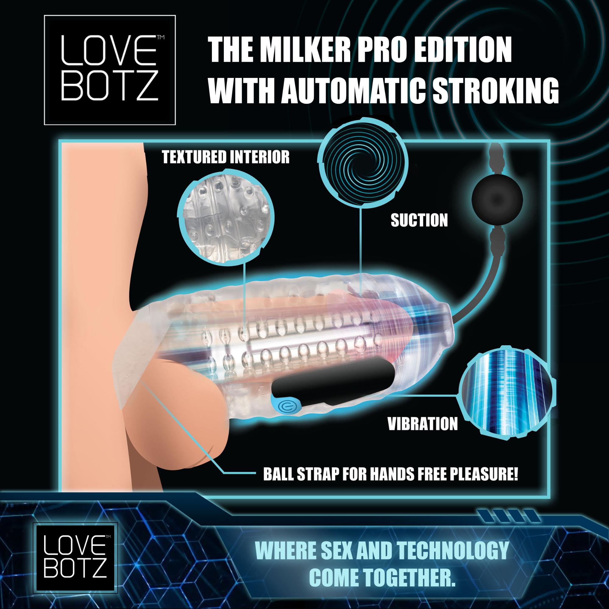 Lovebotz The Milker Pro Edition - Buy At Luxury Toy X - Free 3-Day Shipping