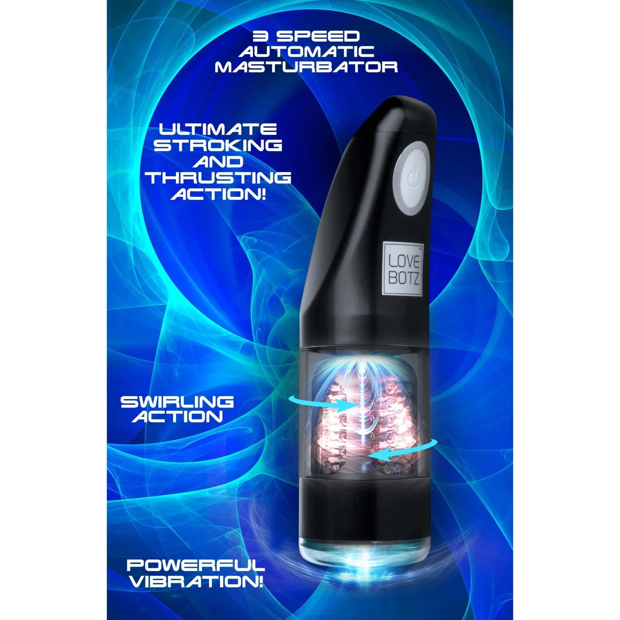 Lovebotz Ultra Bator Thrusting and Swirling Automatic Stroker - Buy At Luxury Toy X - Free 3-Day Shipping