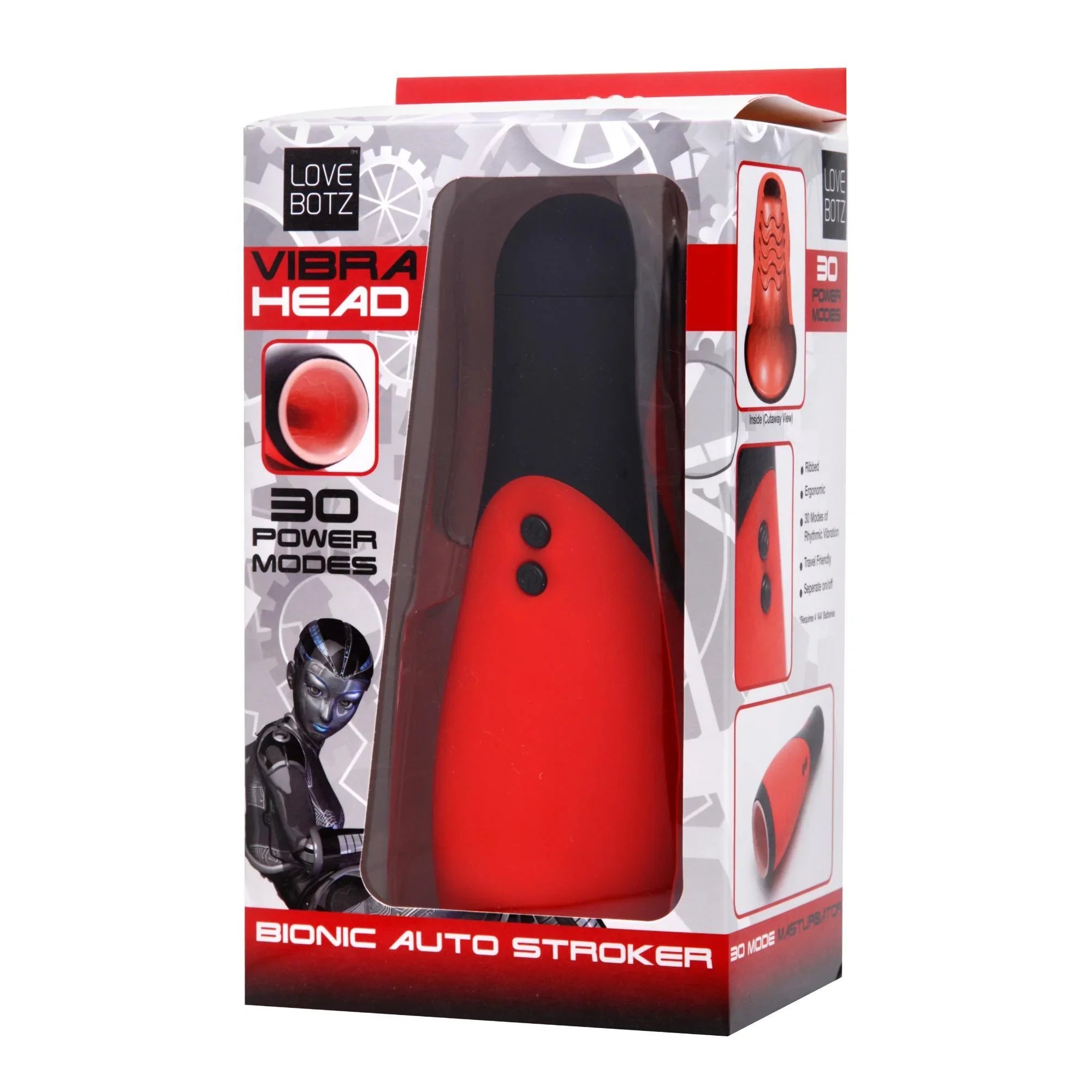 Lovebotz Vibra Head Bionic Auto Stroker - Buy At Luxury Toy X - Free 3-Day Shipping