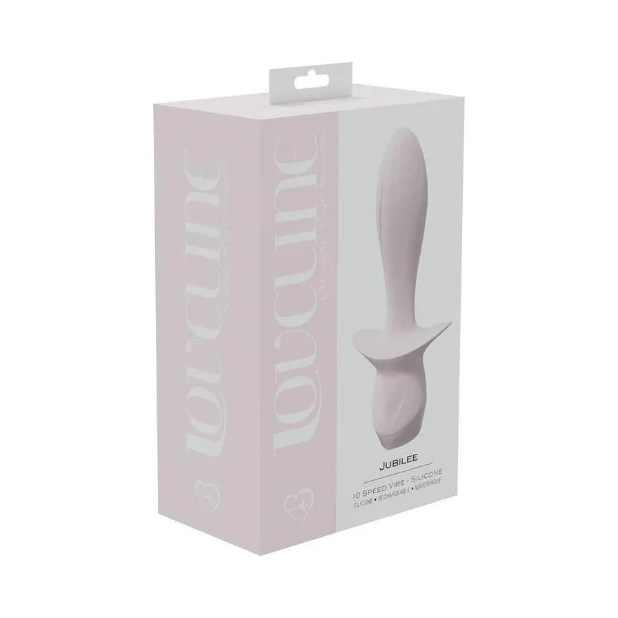 LoveLine Jubilee 10 Speed Vibe Silicone Rechargeable Waterproof - Buy At Luxury Toy X - Free 3-Day Shipping