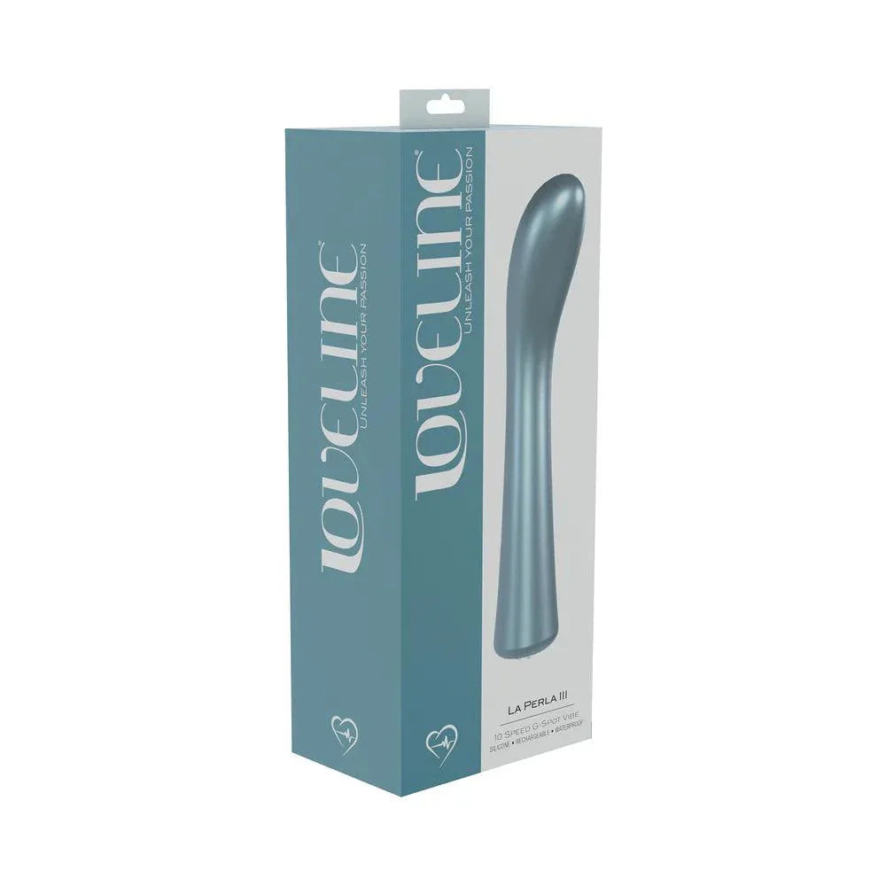 LoveLine La Perla III Rechargeable Silicone G-Spot Vibrator - Buy At Luxury Toy X - Free 3-Day Shipping