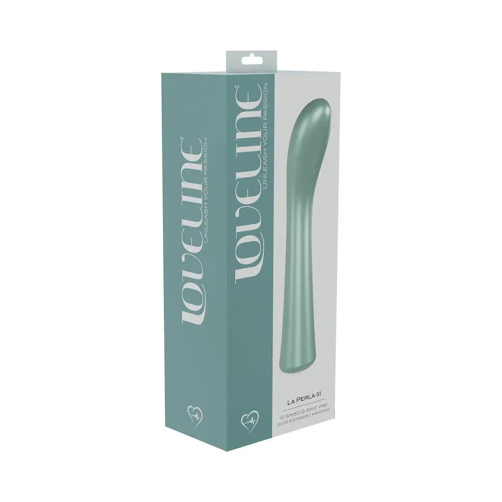 LoveLine La Perla III Rechargeable Silicone G-Spot Vibrator - Buy At Luxury Toy X - Free 3-Day Shipping