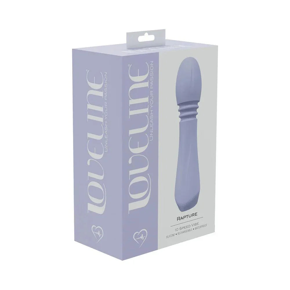 LoveLine Rapture 10 Speed Vibe Silicone Rechargeable Waterproof - Buy At Luxury Toy X - Free 3-Day Shipping