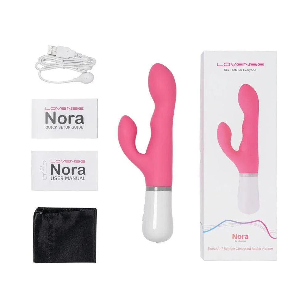 Lovense Nora Rabbit Vibrator - Buy At Luxury Toy X - Free 3-Day Shipping