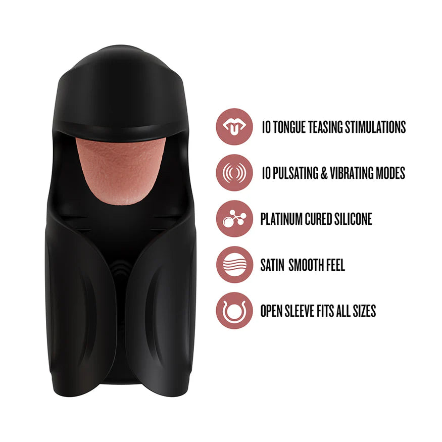 M For Men Lickety Split Rechargeable Vibrating Penis Head Stimulator - Buy At Luxury Toy X - Free 3-Day Shipping