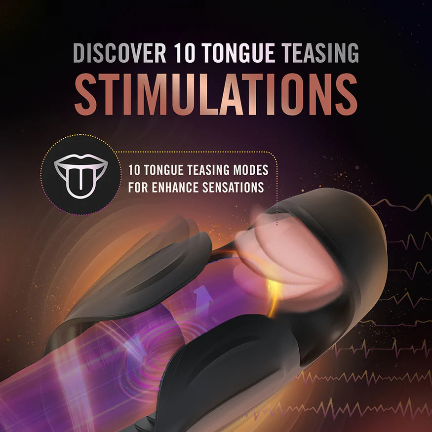 M For Men Lickety Split Rechargeable Vibrating Penis Head Stimulator - Buy At Luxury Toy X - Free 3-Day Shipping