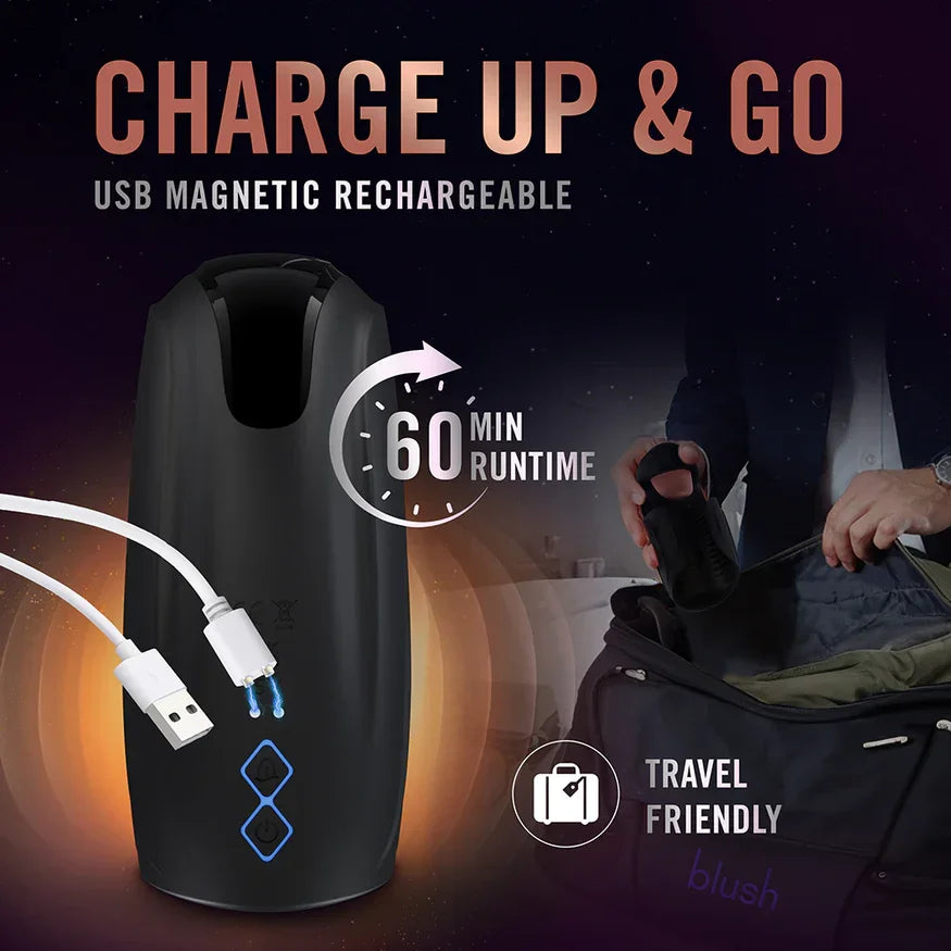 M For Men Lickety Split Rechargeable Vibrating Penis Head Stimulator - Buy At Luxury Toy X - Free 3-Day Shipping