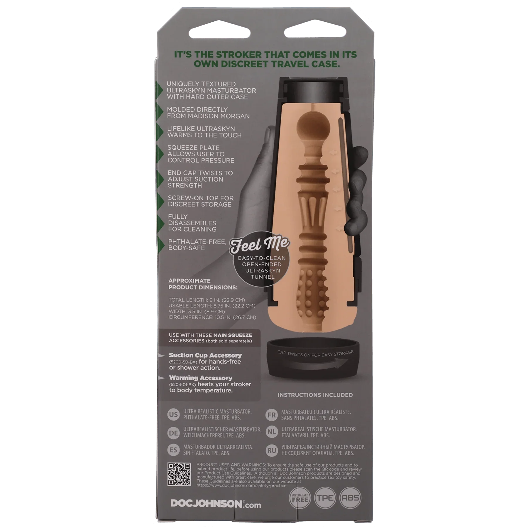 Main Squeeze Madison Morgan Stroker - Buy At Luxury Toy X - Free 3-Day Shipping