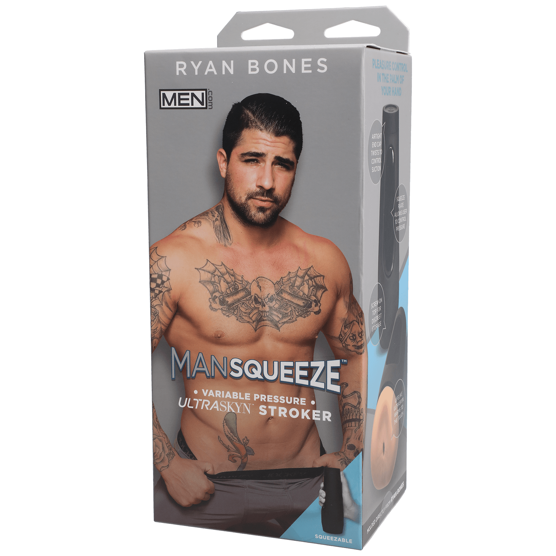 Man Squeeze - Ryan Bones - ULTRASKYN Stroker - Ass - Buy At Luxury Toy X - Free 3-Day Shipping