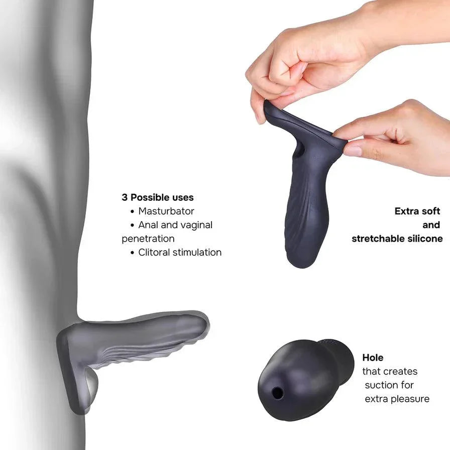 MAN WAN Ryzer Penis Extender and Soft Masturbating Sleeve - Buy At Luxury Toy X - Free 3-Day Shipping